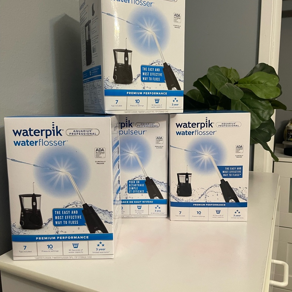 Waterpik Water Flosser Premium Performance.